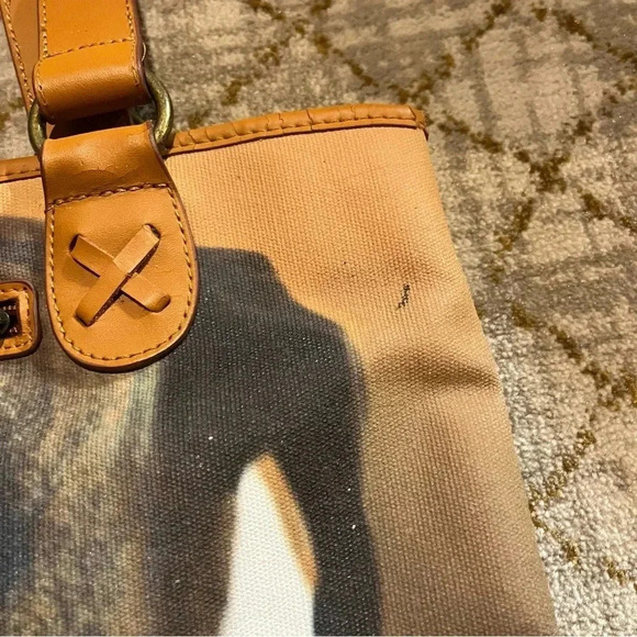 Ardleigh Elliott Classic BOXER Faithful Friends Dog Tote Bag *flawed* - Picture 5 of 14